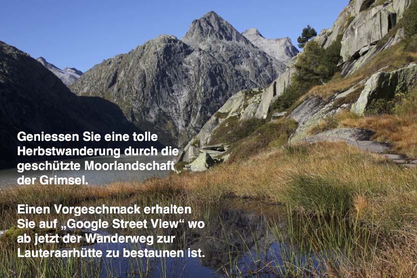Google "Street-View" an der Grimsel