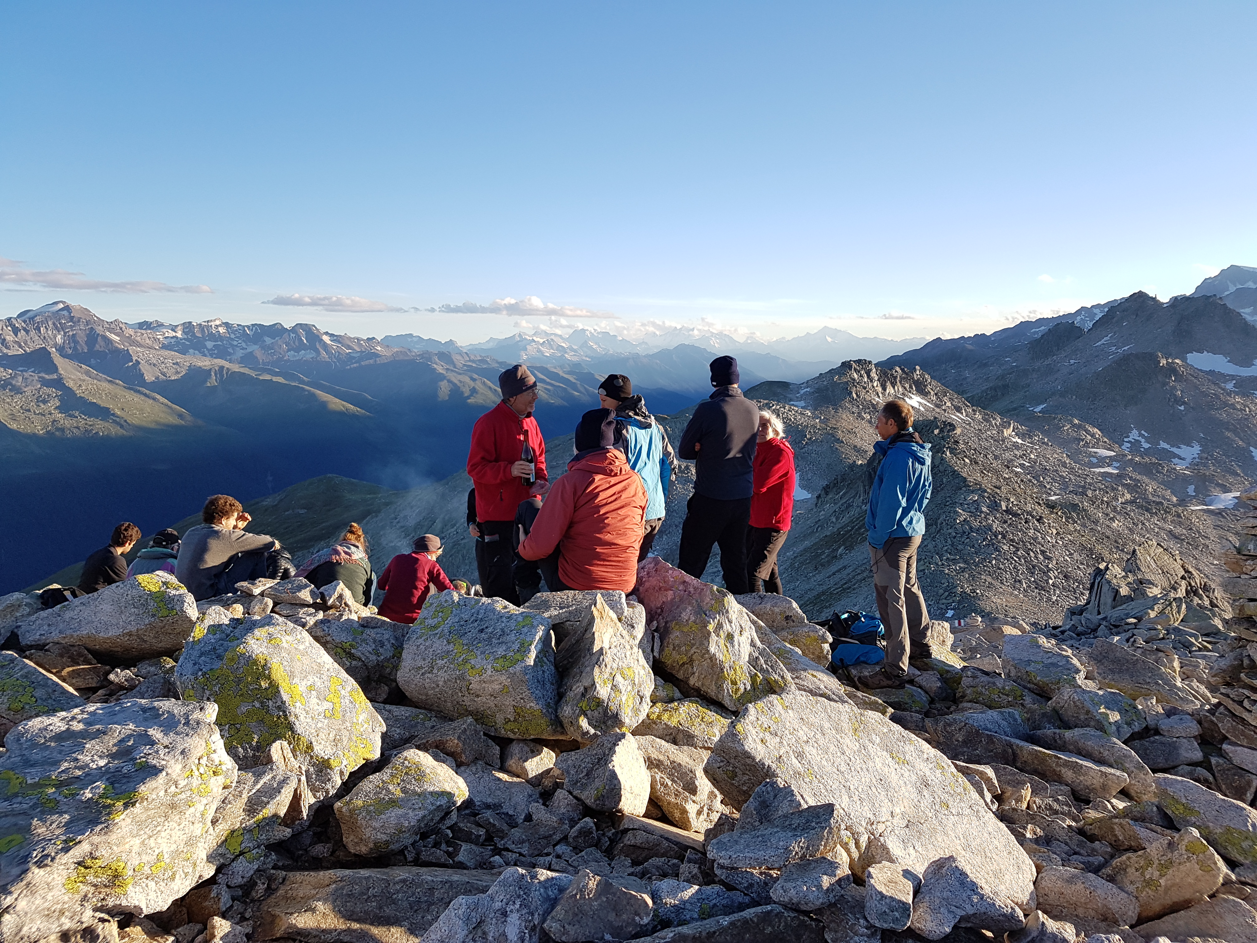 Feuer in den Alpen 2016. (Bild: Peter Anderegg)